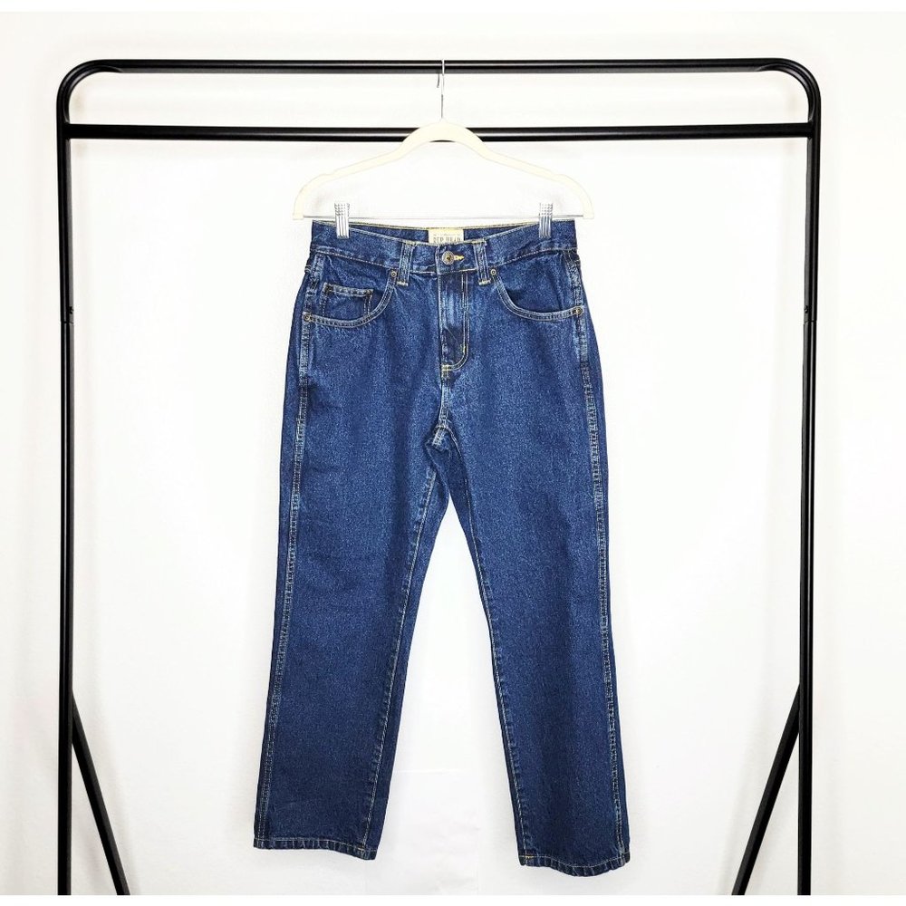 🔥Host Pick🔥 Red Head Brand Company Heavyweight Straight Blue Jeans Size 30x30